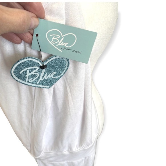 NWT Betsey Johnson White Flirty Bridal Romper with Hood Size Small - Picture 10 of 11